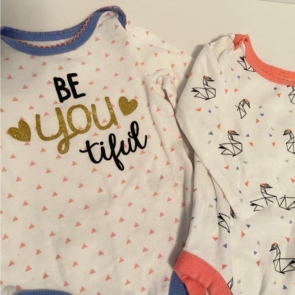 KOALA Baby Girls 12 Piece Bundle  Sleeper/ Bodysuits/ Tops/ Bottoms 0-3 Months - Picture 10 of 16